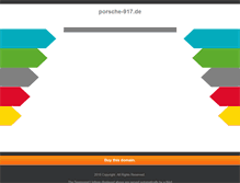 Tablet Screenshot of porsche-917.de